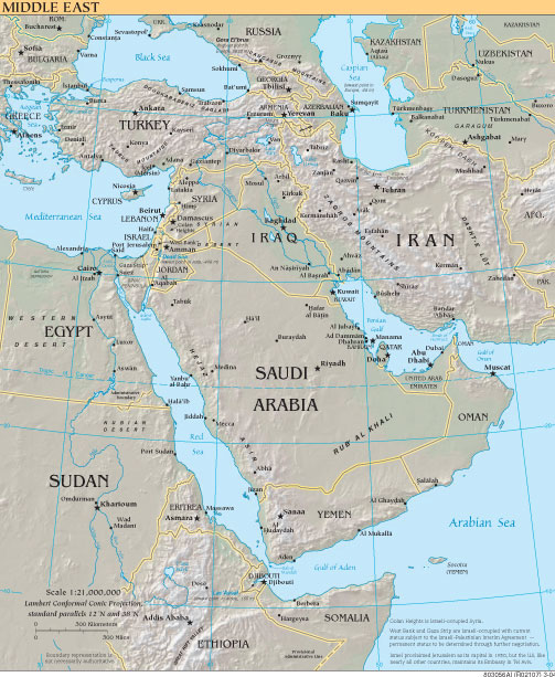 Střední Východ